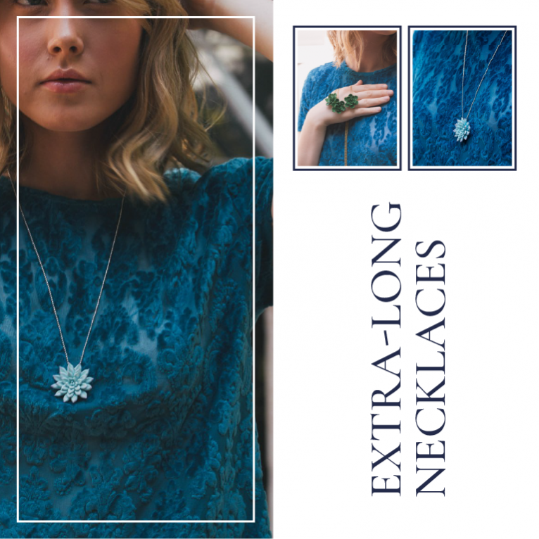 Extra long necklace