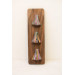 Wall Mounted Glasses Holder with Sculptural Noses