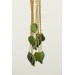 Handmade Green Gold Leaf Ear Cuff – Elegant & Lightweight