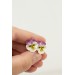 Handmade Pansy Earrings – Unique & Lightweight Floral Jewelry