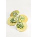 Handmade Green Succulent Statement Stud Earrings – Limited Edition