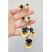 Handmade Pansy Flower Necklace – Elegant & Comfortable