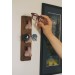 Striped Brown Nose Stand for Glasses and Sunglasses (Wall-mounted or Desk-mounted)