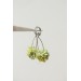 Green Succulent Polymer Clay Earrings