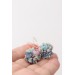 Handmade Pastel Succulent Bouquet Dangle Earrings