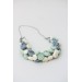 Handmade Pastel Ranunculus Flower Necklace