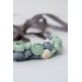 Handmade Pastel Ranunculus Flower Necklace
