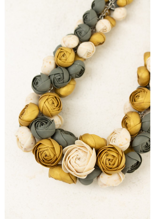 Serendipity – Handmade Floral Necklace 