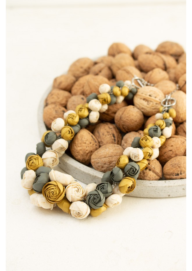 Serendipity – Handmade Floral Necklace 