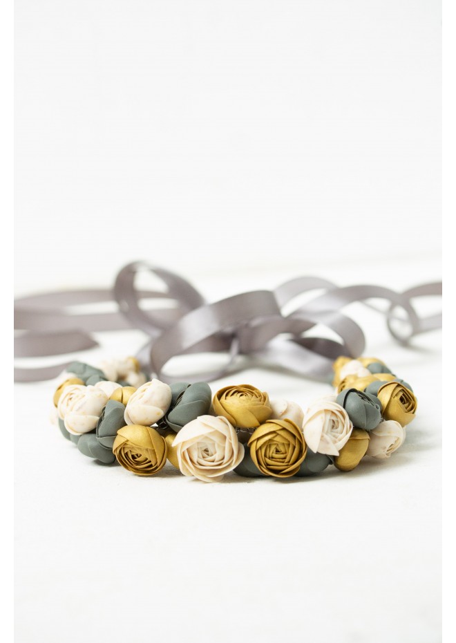 Serendipity – Handmade Floral Necklace 