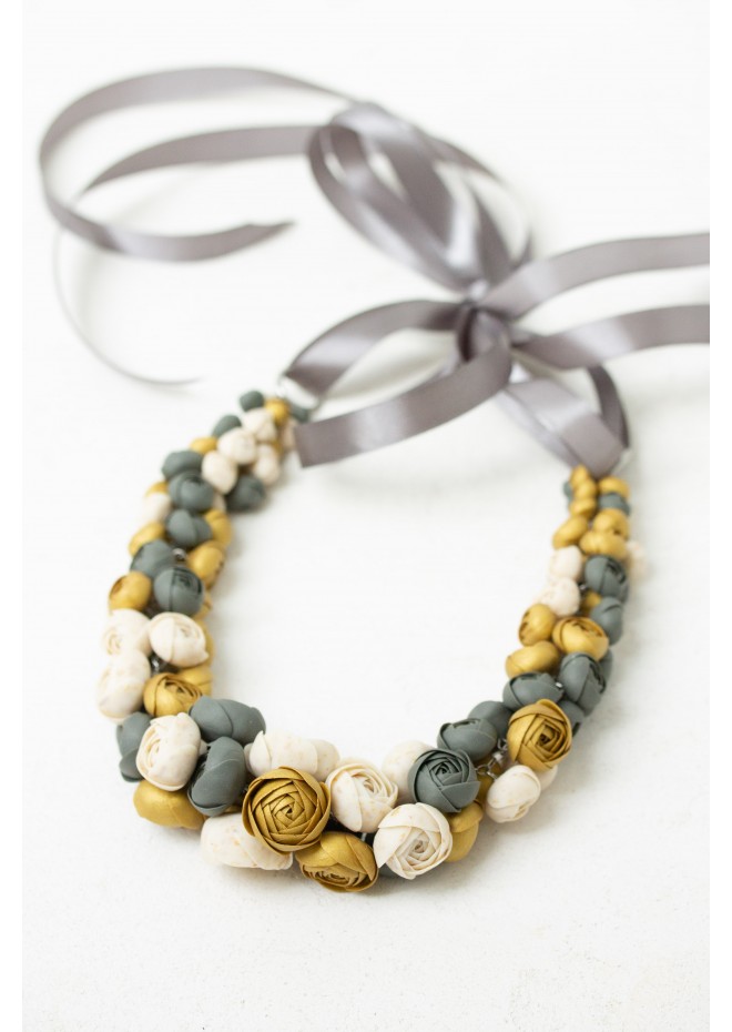 Serendipity – Handmade Floral Necklace 