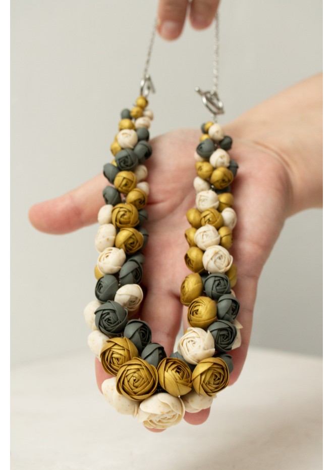 Serendipity – Handmade Floral Necklace 