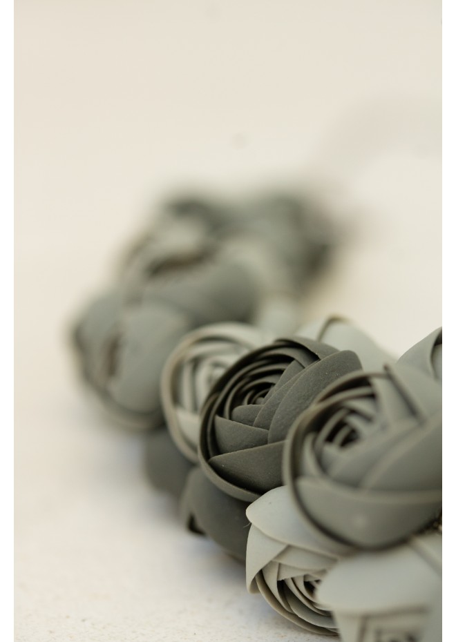 Gray Bloom Necklace