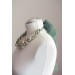 Sage & Ivory Rose Floral Necklace