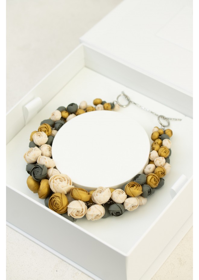Serendipity – Handmade Floral Necklace 