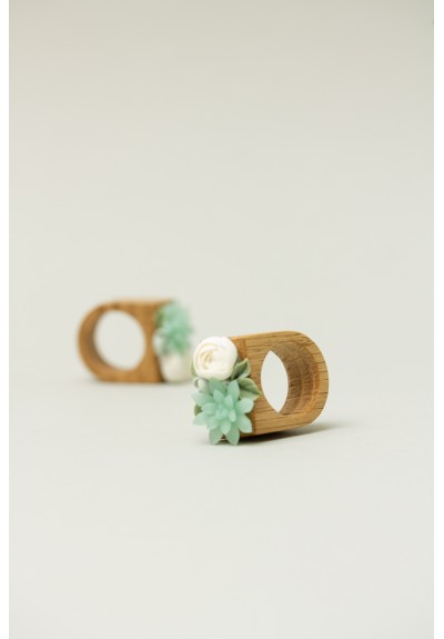 Exquisite Handcrafted Wooden Ring