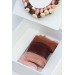 Chocolate Blush Floral Statement Necklace