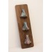 Wall Mounted Glasses Holder with Sculptural Noses