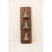 Wall Mounted Glasses Holder with Sculptural Noses