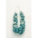Dusty Teal Floral Statement Necklace