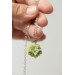 Succulent Ball Necklace – Handmade Botanical Sphere Pendant