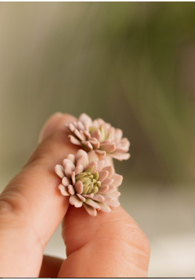 Custom Order for Diane – Handmade Polymer Clay Earrings