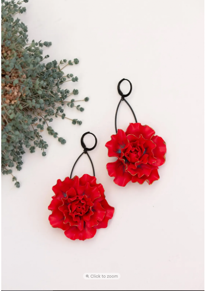 Custom Order for Diana – Handmade Polymer Clay Earrings