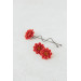 Dahlia Flower Stud Earrings
