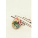 Succulent Shell Necklace – A One of a Kind Botanical Pendant