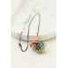 Succulent Shell Necklace – A One of a Kind Botanical Pendant