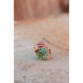 Succulent Shell Necklace – A One of a Kind Botanical Pendant