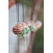 Succulent Shell Necklace – A One of a Kind Botanical Pendant