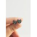 Animal Stud Earrings – Black Cat & Gray Mouse | Hypoallergenic Jewelry for Sensitive Ears