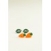 Mini Vegetable Stud Earrings – Carrots & Pea Pods | Hypoallergenic Jewelry for Sensitive Ears