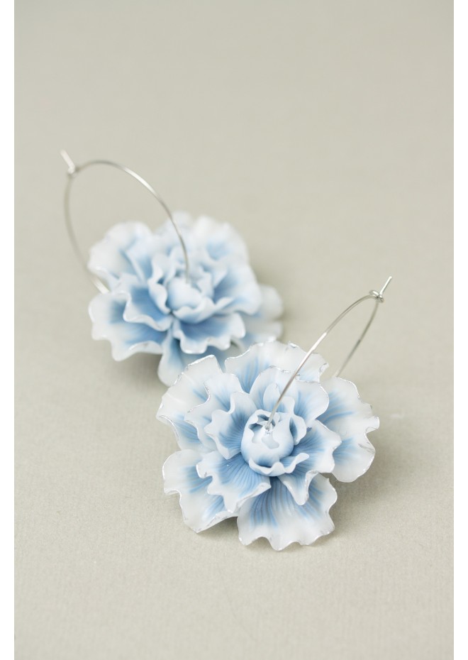 Buy A FLORAL MOMENT OFF WHITE EARRINGS for Women Online in India